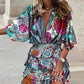 Caroline - Stylisches bedrucktes Minikleid
