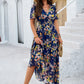 Mary - Mode Kleid mit Blumendruck