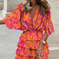 Caroline - Stylisches bedrucktes Minikleid