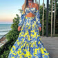 Mildred - Stilvolles Strandkleid mit Print