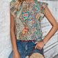 Lydia - Bluse mit Rüschenbesatz