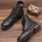 Gait -Naturleder-Stiefeletten
