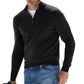 Tom polo - stylischer zipper-pullover für herren