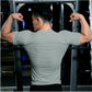 Luka's Herren Kurzarm Fitness T-Shirt für Sport und Training im Fitnessstudio