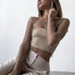 Emmas Verführerisches Netzoberteil | Langarm Beach Cover Up | Party Club Tank Top mit sexy Mesh-Look