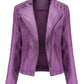 CHARLÈNE - Elegante Leder Jacke für den Frühling