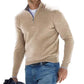 Tom polo - stylischer zipper-pullover für herren