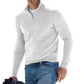 Tom polo - stylischer zipper-pullover für herren