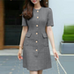 Ruth - Elegantes Frauen Kleid mit kurzen Ärmeln