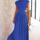 Arabella - Plissiertes Maxikleid für Frauen