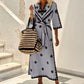 Ariah - Vintage Leinenkleid