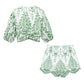 Victoria® I Neue Mode Stickerei Zweiteiler Set Damen Outfits