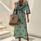 Ariah - Vintage Leinenkleid
