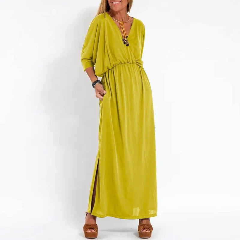 Tina - langes vintage-kleid