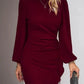 Catherine - Elegantes langärmeliges Kleid