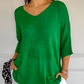 Damen V-Ausschnitt Top - Noami