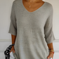 Damen V-Ausschnitt Top - Noami