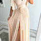 Fedelma - Elegantes Kleid mit V-Ausschnitt