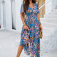 Mary - Mode Kleid mit Blumendruck