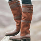 Bridget - Retro-Lederstiefel