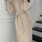 Nora - Rollkragenpullover Kleid