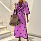 Ariah - Vintage Leinenkleid