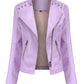 CHARLÈNE - Elegante Leder Jacke für den Frühling