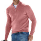 Tom polo - stylischer zipper-pullover für herren
