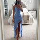 Galilea - Asymmetrisches elegantes Kleid