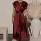 Evangeline - Elegantes Partykleid aus Satinseide