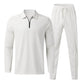 JAMILIO - Stylisches Männer-Set mit modischem Langarmshirt und passender Hose