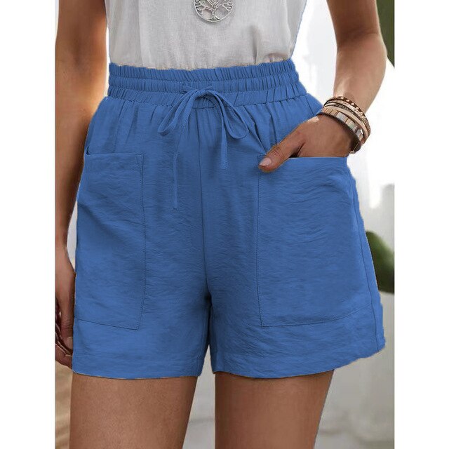 IZZIE - Shorts mit Kordelzug