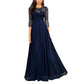 Helena - Rubinrote Eleganz Abendkleid