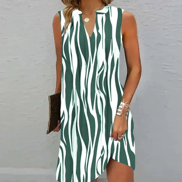 Elena - Schwarz Strandkleid