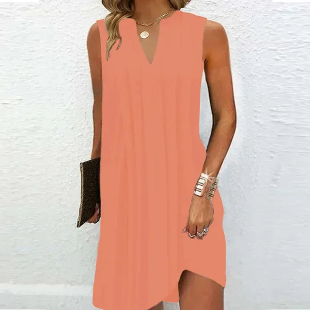 Elena - Schwarz Strandkleid