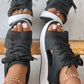 AURORA - Orthopädische Muffin-Sandalen mit Ausschnitt und Schnürung