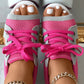 AURORA - Orthopädische Muffin-Sandalen mit Ausschnitt und Schnürung