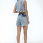 Sunni | Zomer Denim Duo Set