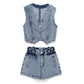 Sunni | Zomer Denim Duo Set