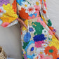 Maxikleid mit Blumendruck - Fleurig