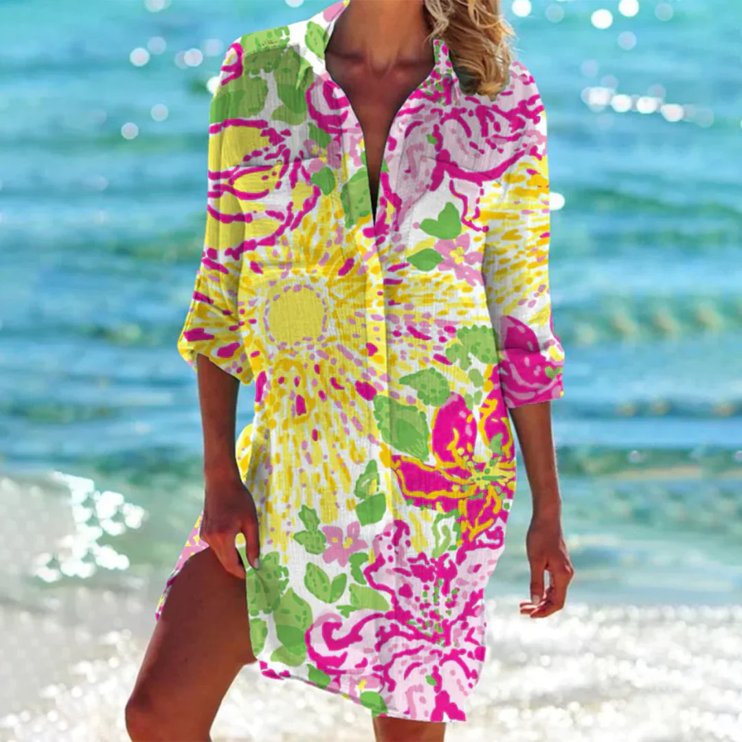 Catherine - Sommerliches Hemdkleid