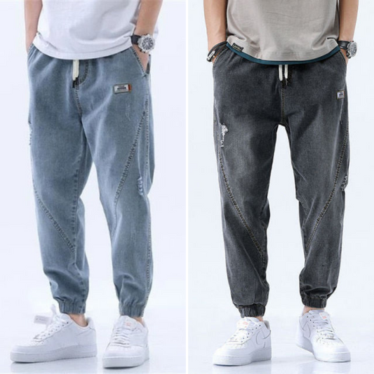 Damon – Lässige Jeans Jogginghose