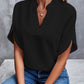 Elegantes V-Ausschnitt-Damen-Top - Hailey