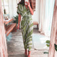 ELLIS - Boho Multicolor Print Kleid