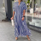 Johanna | Gestreiftes Kleid mit stilvollem Design
