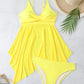 Isabella - Schwarzes Mesh Badekleid