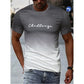Tate | vintage herren t-shirt mit farbverlauf