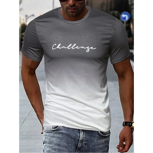 Tate | vintage herren t-shirt mit farbverlauf