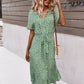 Larina - elegantes sommer midikleid mit blumendruck