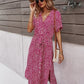 Larina - elegantes sommer midikleid mit blumendruck